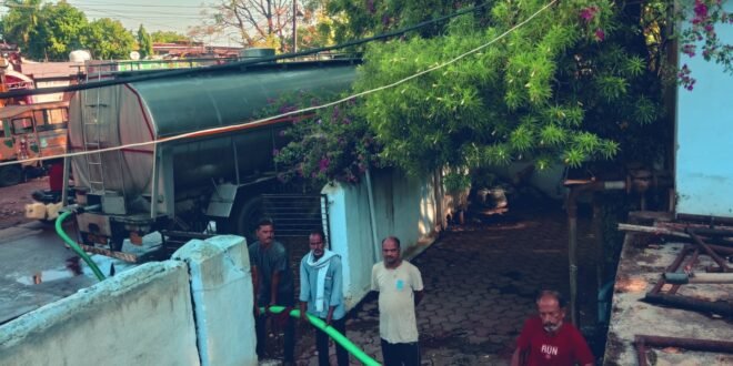 नगर पालिका का बड़ा कदम: 24 हजार लीटर के ‘महा-टैंकरों’ से भरेगा फिजिकल सम्पवेल, दूर होगी पानी की किल्लत