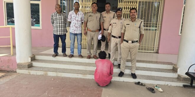 बदरवास पुलिस ने अवैध कच्ची शराब के साथ आरोपी को किया गिरफ्तार