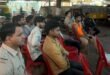 शिवपुरी जिले के फिजिकल थाने में स्थानीय जनों ने देखा राष्ट्रीय एकता परेड 2026 का सीधा प्रसारण।